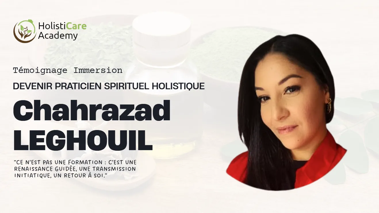 Devenir Praticien Spirituel Holistique : Le Témoignage de Chahrazad LEGHOUIL